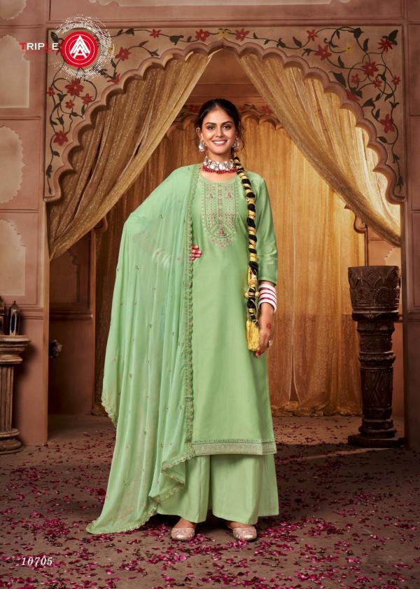 Kalarang Kritika Silk Designer Exclusive Dress Material Collection
